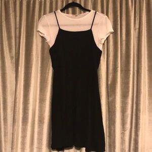 Black and white dress